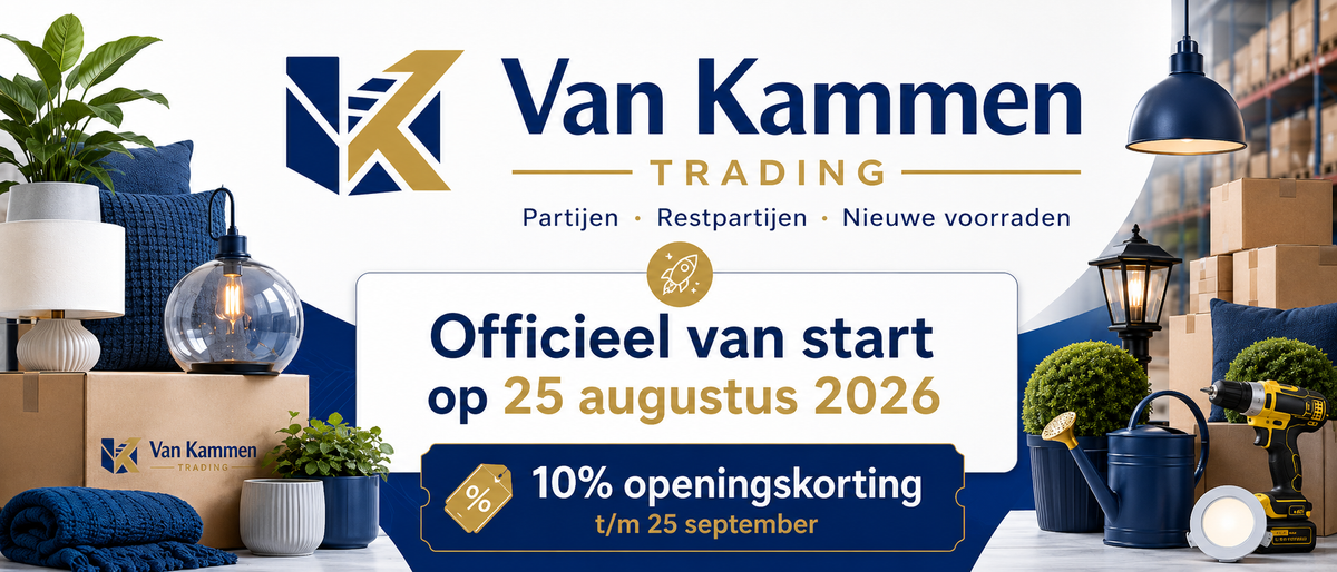 Van Kammen Trading gaat officieel van start