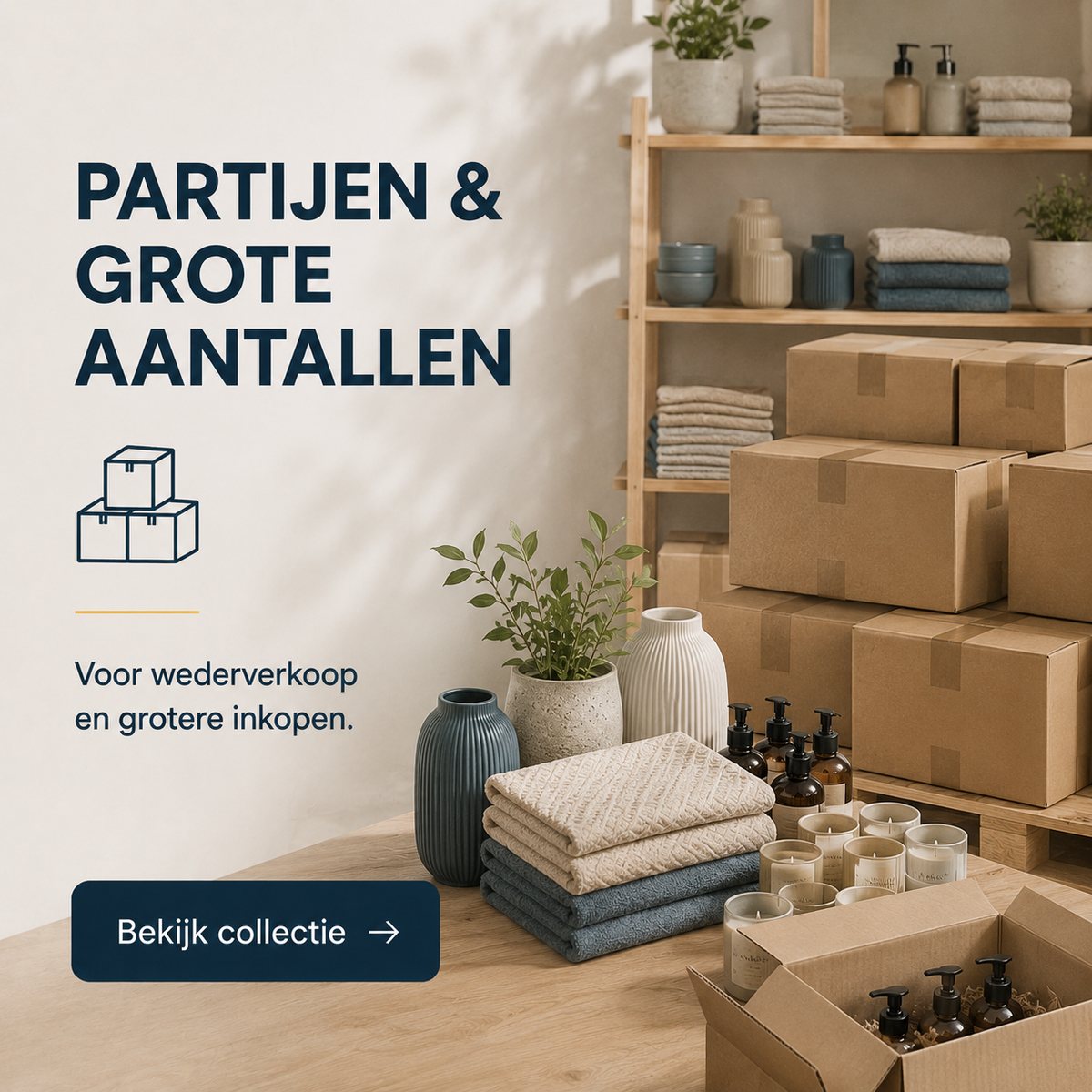 Partijen & grote aantallen