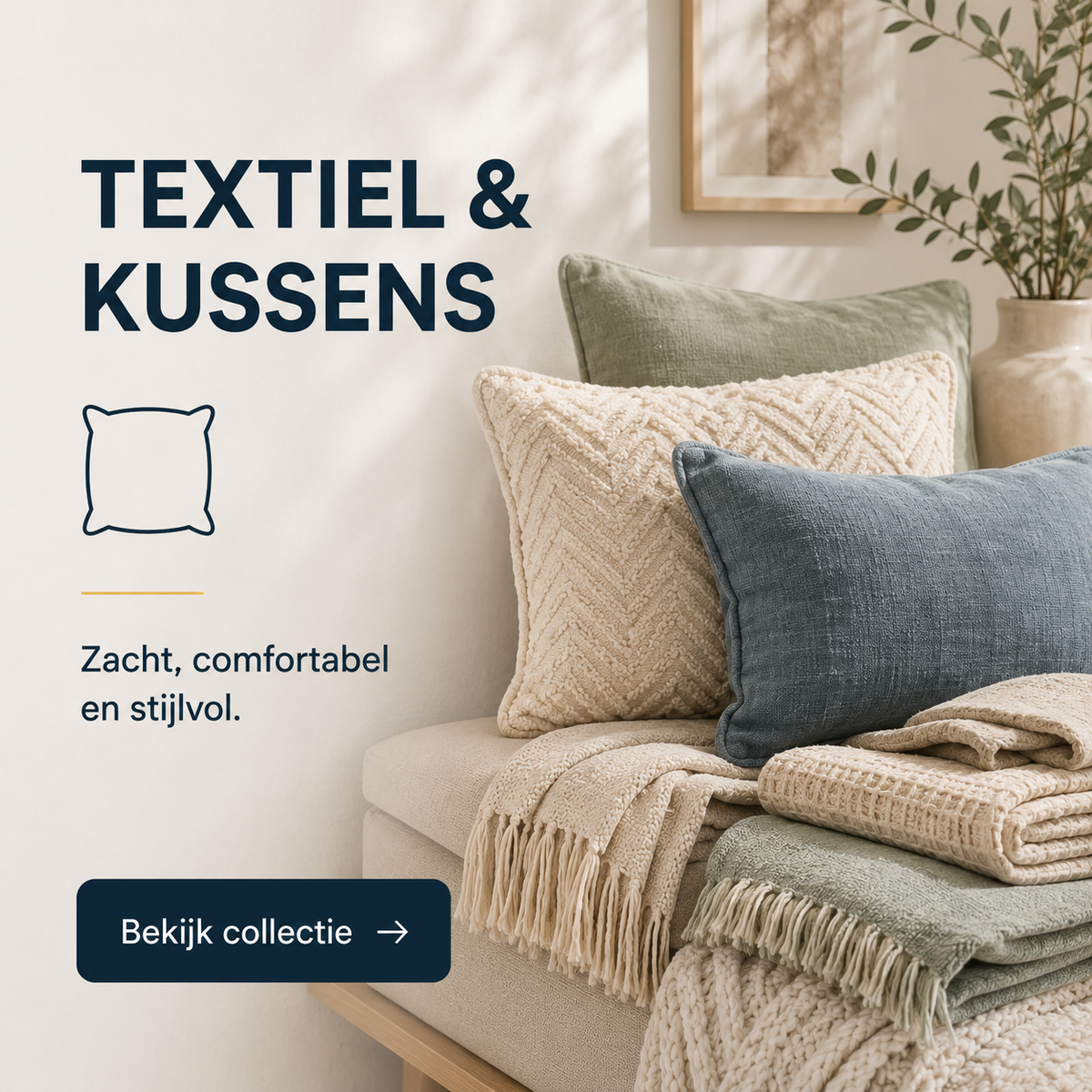 Textiel & kussens