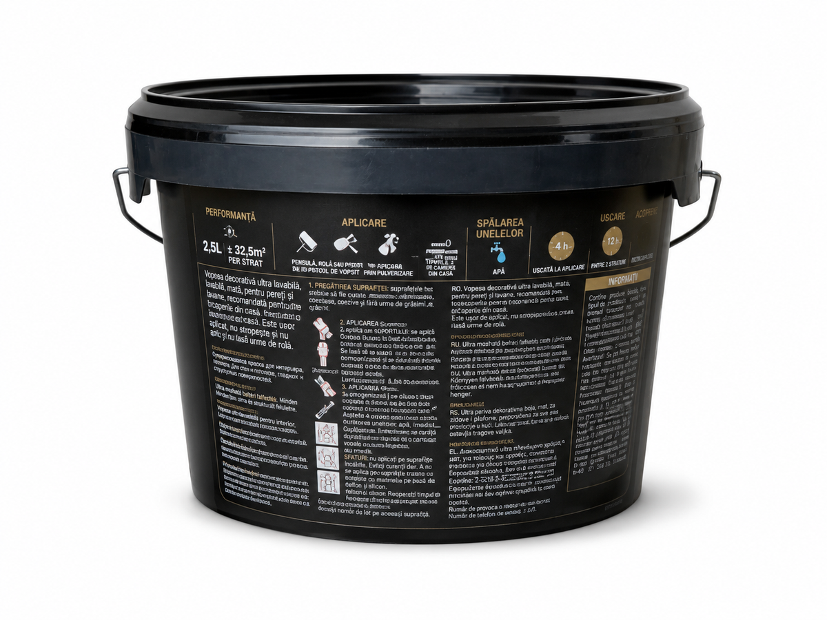Luxens Muurverf Mat 2,5L – Miami 2