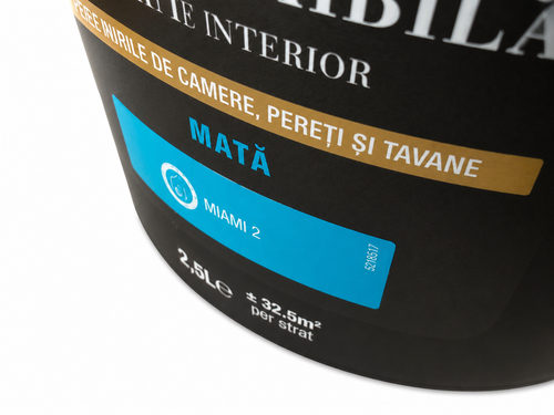 Luxens Muurverf Mat 2,5L – Miami 2
